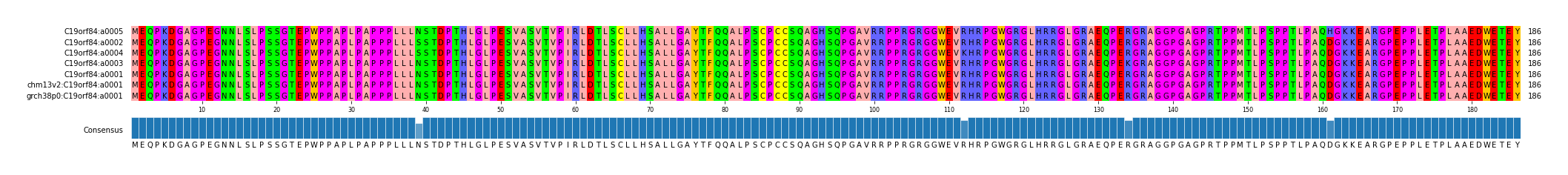Multiple Alignments (by translate haplotype similarity)