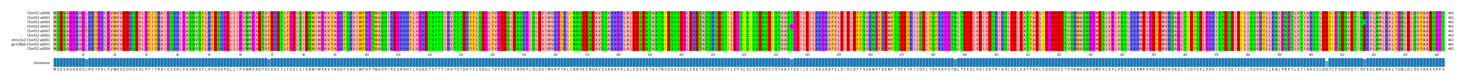 Multiple Alignments (by translate haplotype similarity)
