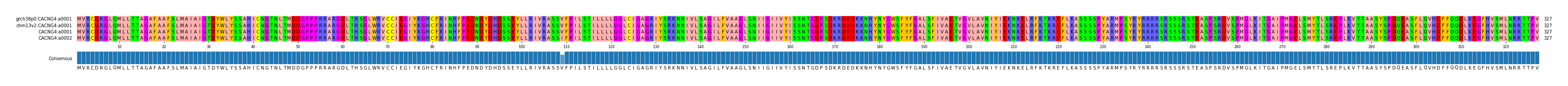 Multiple Alignments (by translate haplotype similarity)