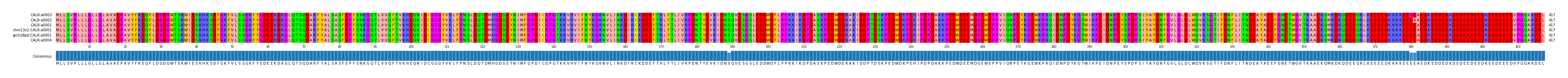 Multiple Alignments (by translate haplotype similarity)