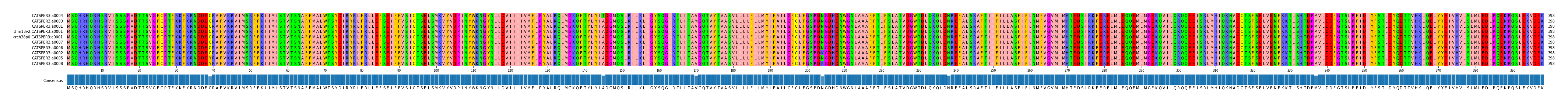Multiple Alignments (by translate haplotype similarity)
