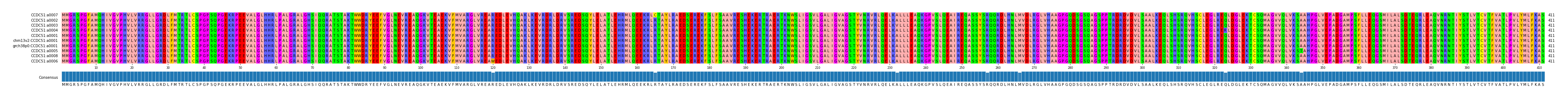 Multiple Alignments (by translate haplotype similarity)