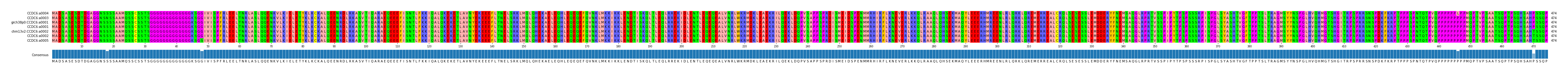 Multiple Alignments (by translate haplotype similarity)