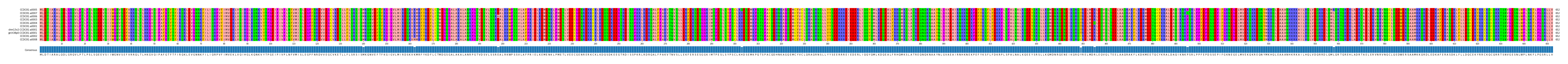 Multiple Alignments (by translate haplotype similarity)