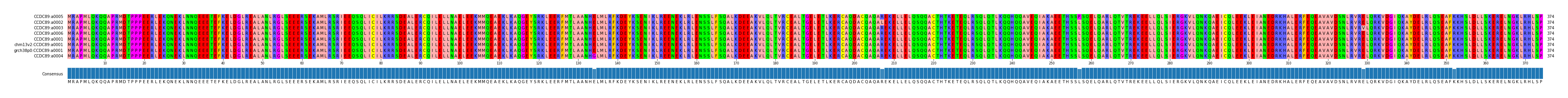 Multiple Alignments (by translate haplotype similarity)