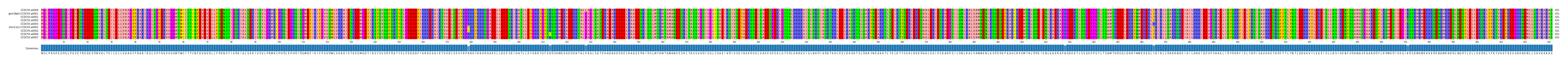 Multiple Alignments (by translate haplotype similarity)