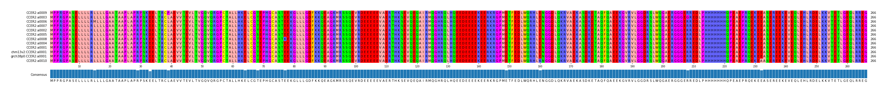 Multiple Alignments (by translate haplotype similarity)