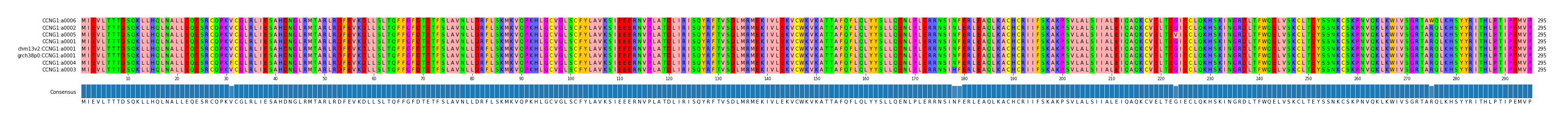 Multiple Alignments (by translate haplotype similarity)