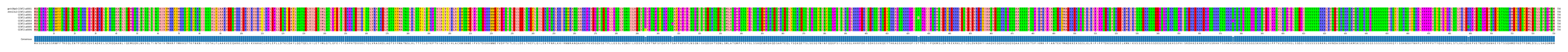 Multiple Alignments (by translate haplotype frequency)