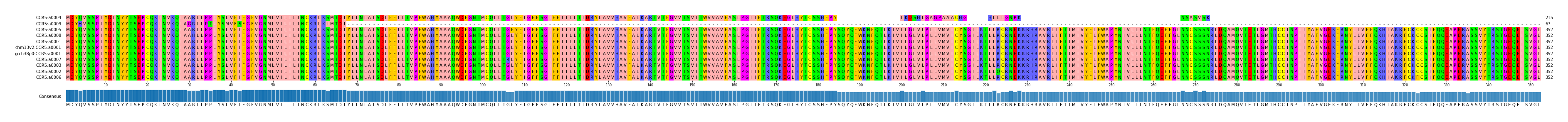 Multiple Alignments (by translate haplotype similarity)