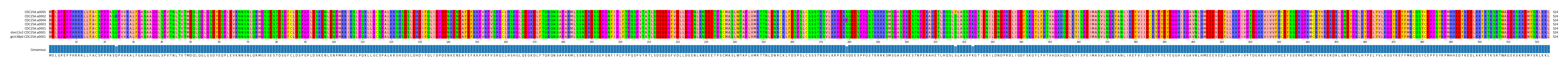 Multiple Alignments (by translate haplotype similarity)