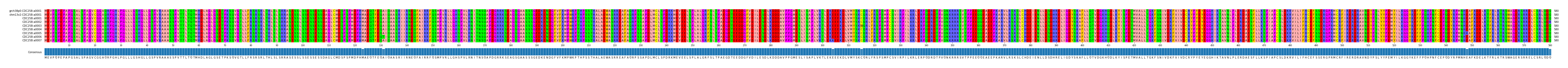 Multiple Alignments (by translate haplotype frequency)
