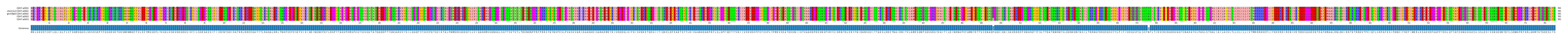 Multiple Alignments (by translate haplotype similarity)