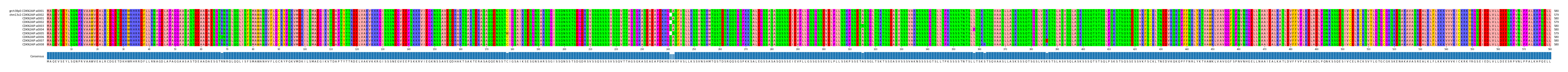 Multiple Alignments (by translate haplotype frequency)