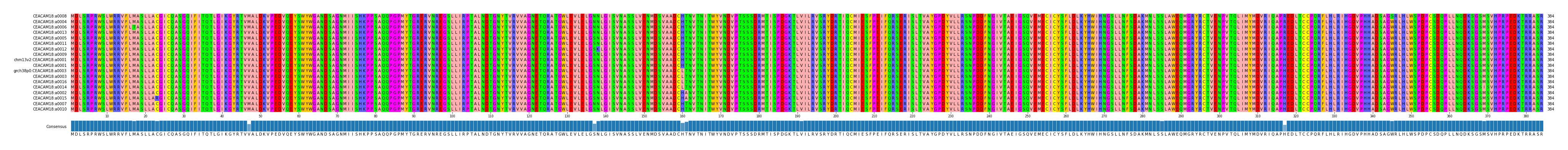 Multiple Alignments (by translate haplotype similarity)