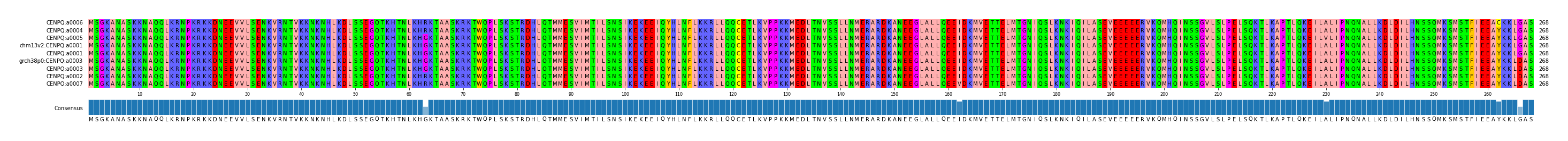 Multiple Alignments (by translate haplotype similarity)