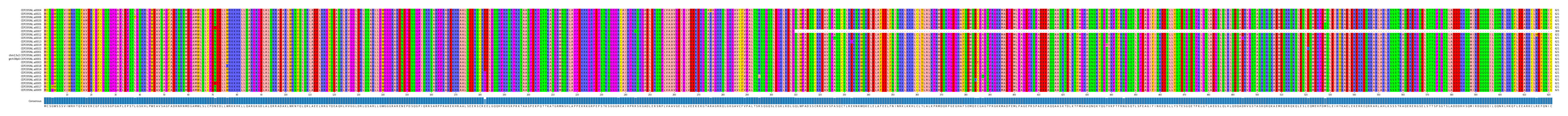 Multiple Alignments (by translate haplotype similarity)
