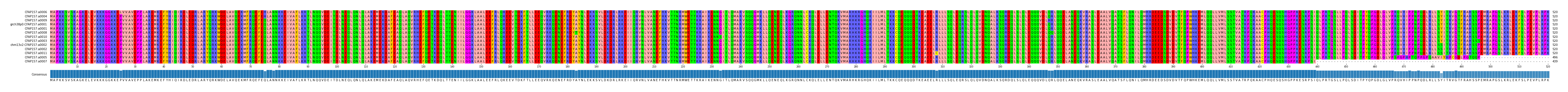 Multiple Alignments (by translate haplotype similarity)