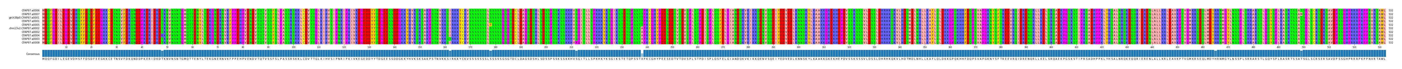 Multiple Alignments (by translate haplotype similarity)