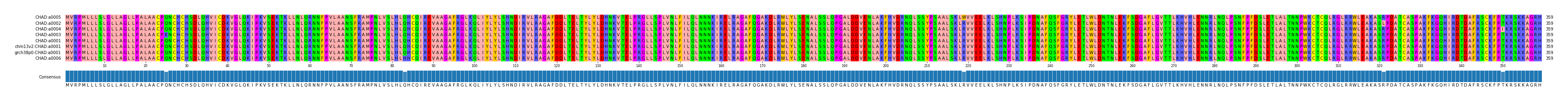 Multiple Alignments (by translate haplotype similarity)