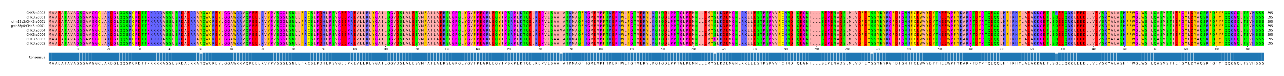 Multiple Alignments (by translate haplotype similarity)