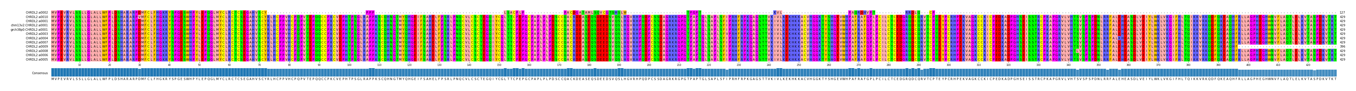 Multiple Alignments (by translate haplotype similarity)