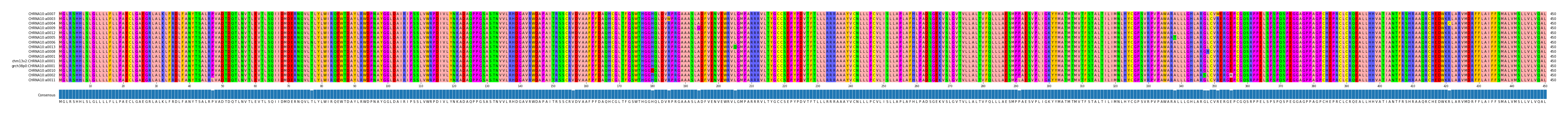 Multiple Alignments (by translate haplotype similarity)