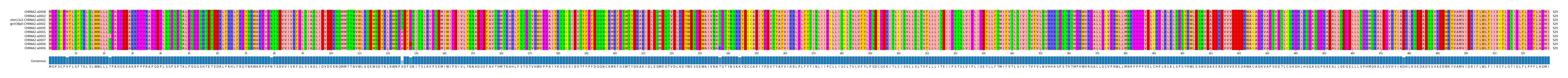Multiple Alignments (by translate haplotype similarity)