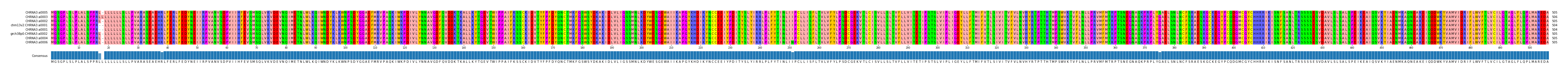 Multiple Alignments (by translate haplotype similarity)