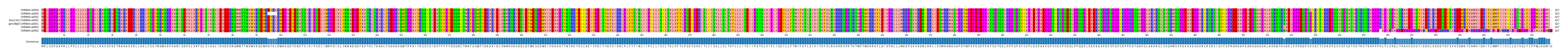 Multiple Alignments (by translate haplotype similarity)