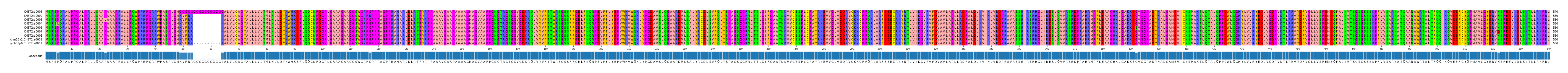 Multiple Alignments (by translate haplotype similarity)