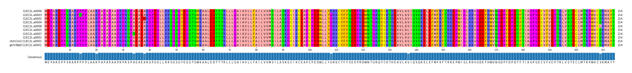 Multiple Alignments (by translate haplotype similarity)