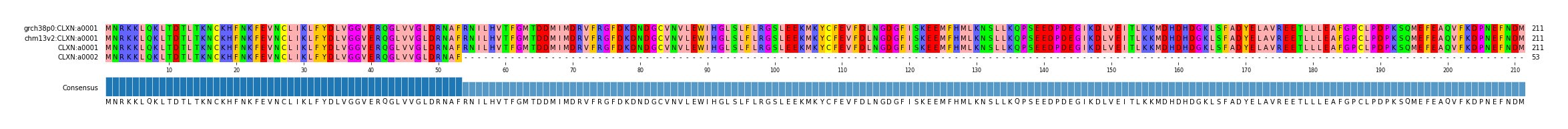 Multiple Alignments (by translate haplotype similarity)