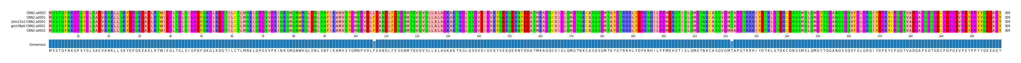 Multiple Alignments (by translate haplotype similarity)