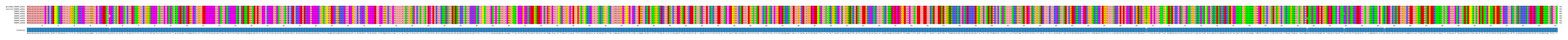 Multiple Alignments (by translate haplotype frequency)