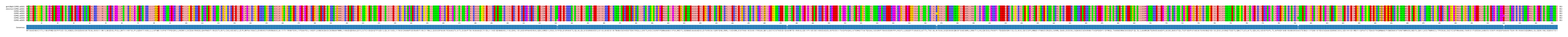 Multiple Alignments (by translate haplotype frequency)