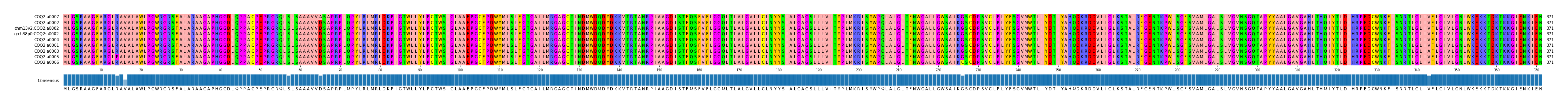 Multiple Alignments (by translate haplotype similarity)