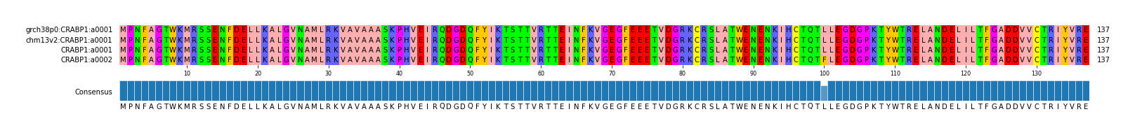 Multiple Alignments (by translate haplotype similarity)