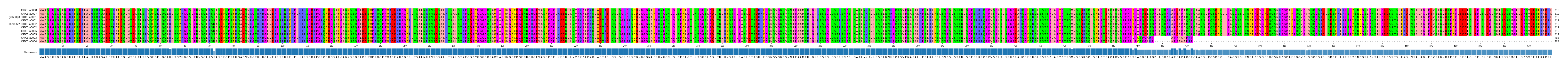 Multiple Alignments (by translate haplotype similarity)