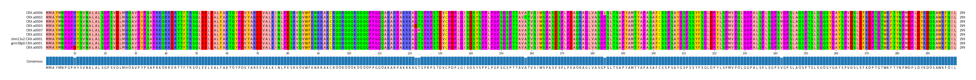 Multiple Alignments (by translate haplotype similarity)