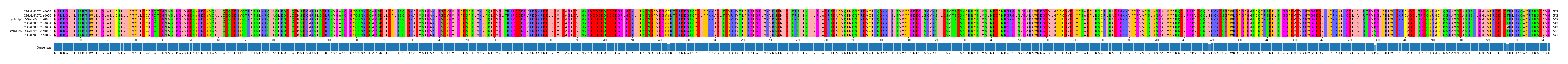 Multiple Alignments (by translate haplotype similarity)