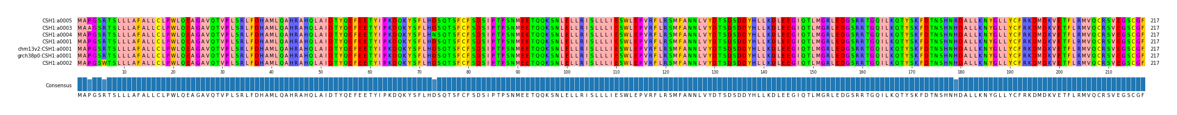 Multiple Alignments (by translate haplotype similarity)