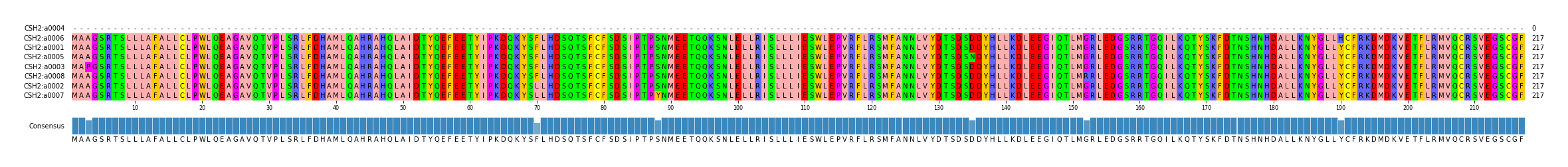Multiple Alignments (by translate haplotype similarity)