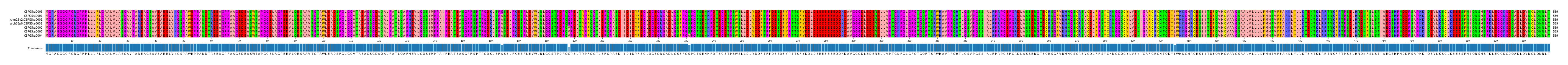 Multiple Alignments (by translate haplotype similarity)