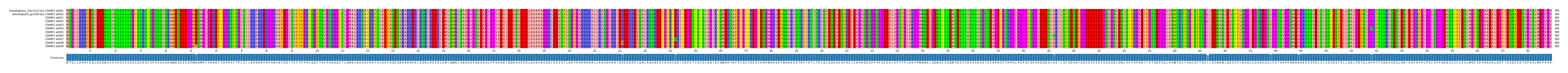Multiple Alignments (by translate haplotype frequency)