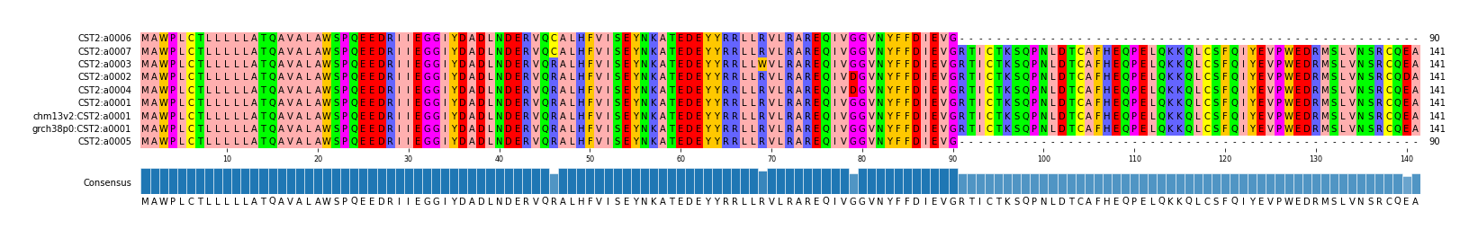 Multiple Alignments (by translate haplotype similarity)