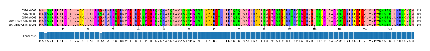 Multiple Alignments (by translate haplotype similarity)