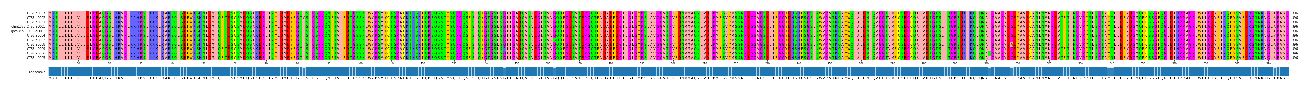 Multiple Alignments (by translate haplotype similarity)