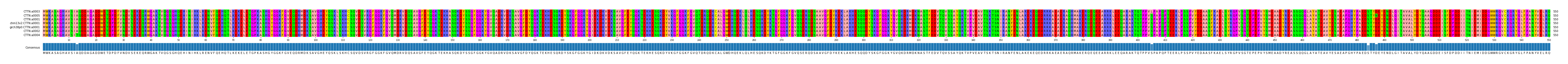 Multiple Alignments (by translate haplotype similarity)
