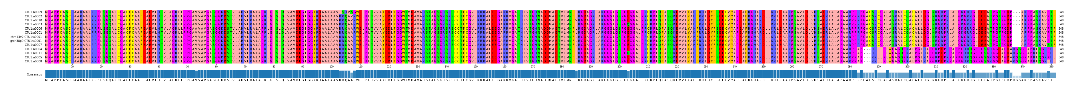 Multiple Alignments (by translate haplotype similarity)
